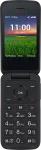 Close-up of a flip phone.